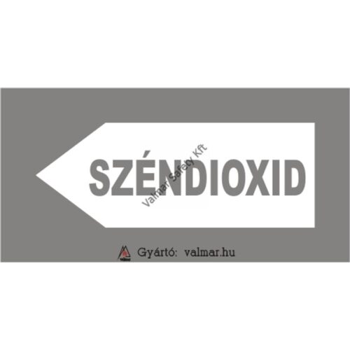 Széndioxid pvc 100x50mm