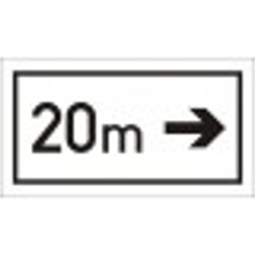Távolság és irány - HIP fényvisszaverős szendvicslemez 600 mm