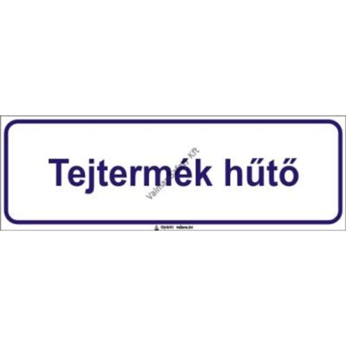 Tejtermék huto pvc 300x100mm