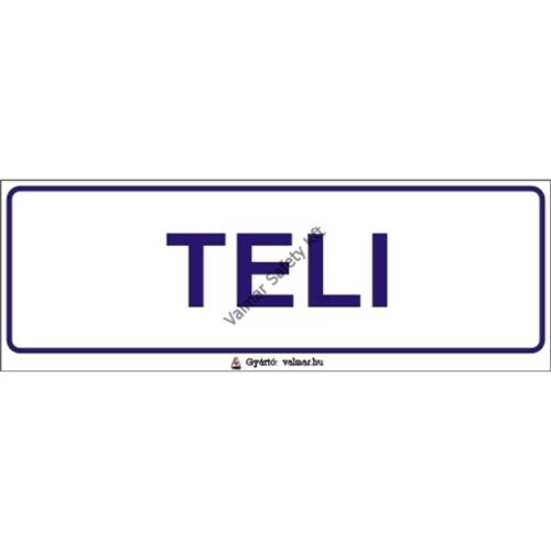 Teli pvc 200x70mm