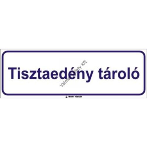 Tisztaedény tároló pvc 300x100mm