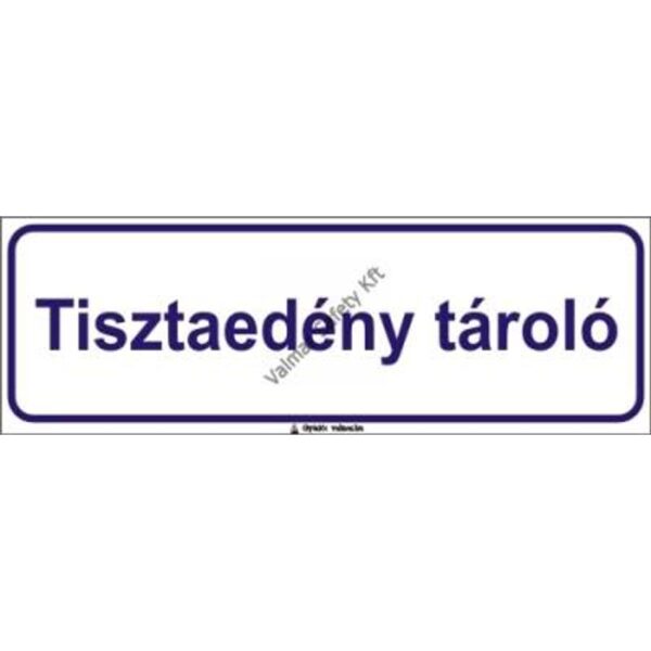 Tisztaedény tároló pvc 300x100mm
