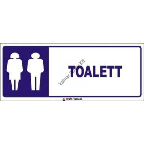Toalett pvc 250x100mm