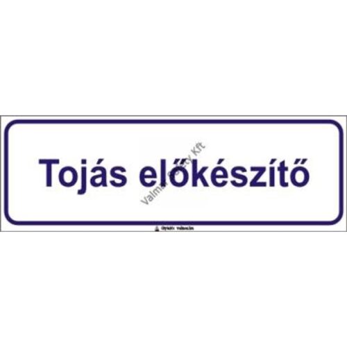 Tojás elokészíto pvc 300x100mm