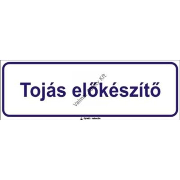 Tojás elokészíto pvc 300x100mm