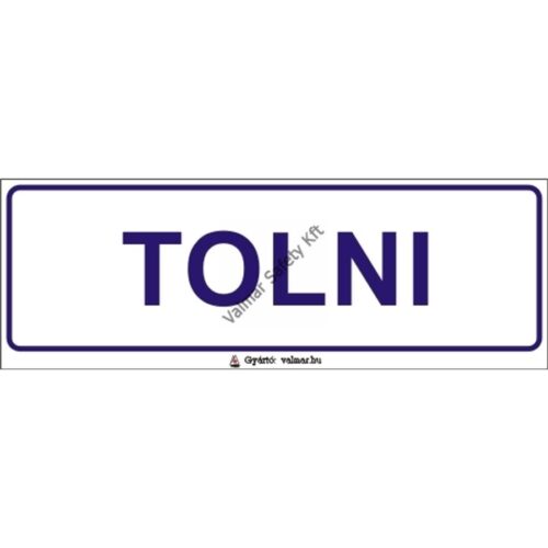Tolni pvc 200x70mm