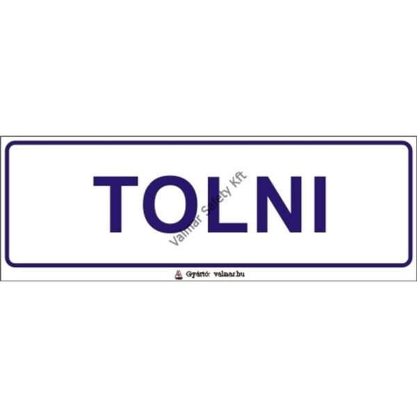 Tolni pvc 200x70mm