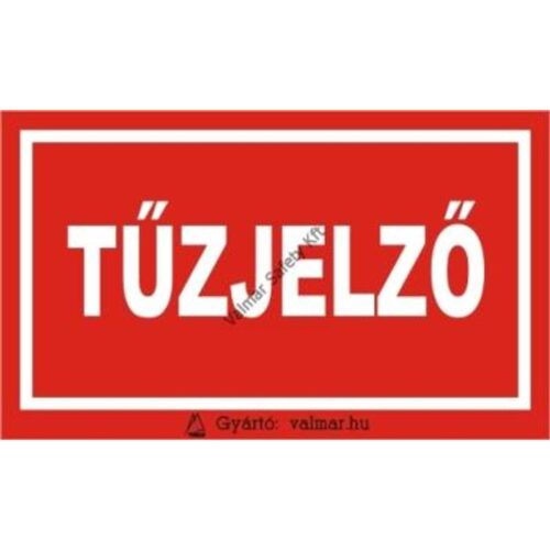 Tuzjelzo(S) pvc 175x250mm