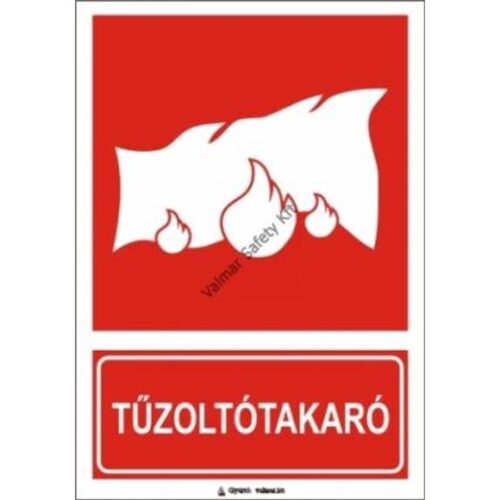 Tuzoltó takaró(T.T) pvc 175x250mm