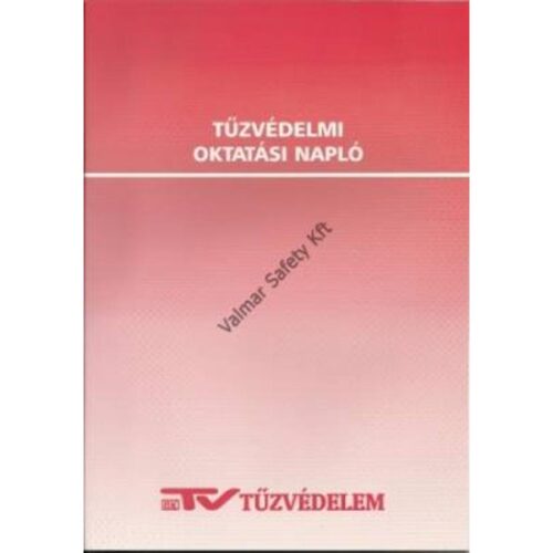 Tűzvédelmi oktatási napló