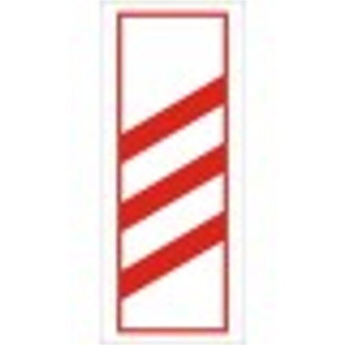 Vasúti átjáró előjelző (3 sávos