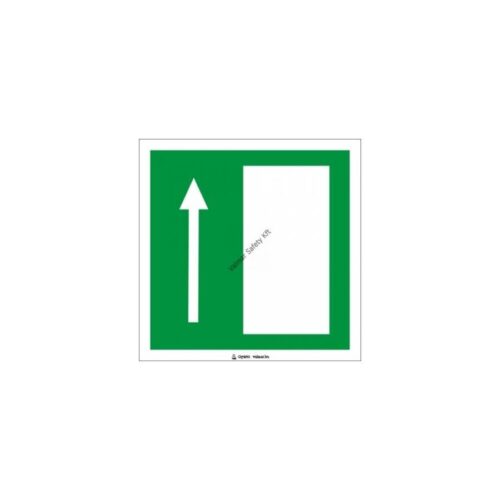 Vészkijárat felfelé pvc 200x200mm