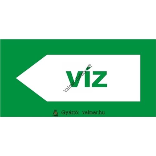 Víz pvc 100x50mm