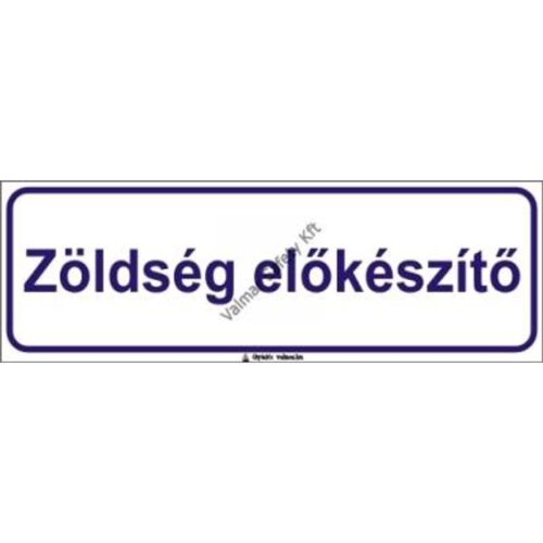 Zöldség elokészíto pvc 300x100mm