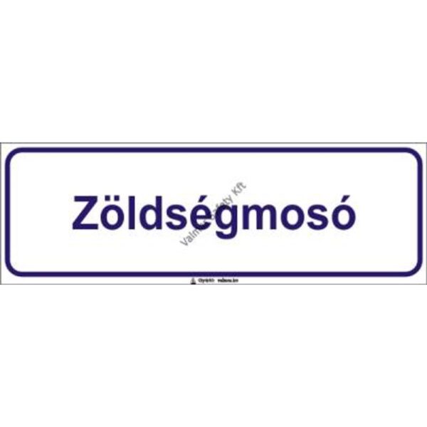 Zöldségmosó pvc 300x100mm
